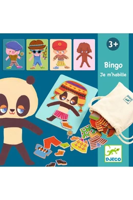 Djeco Öltöztetős bingó - Társasjáték - Dress Up Bingo 