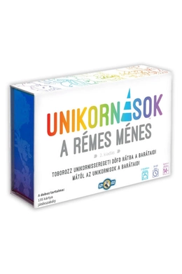 Unikornisok – A rémes ménes (Unstable Unicorns) magyar társasjáték, kártyajáték