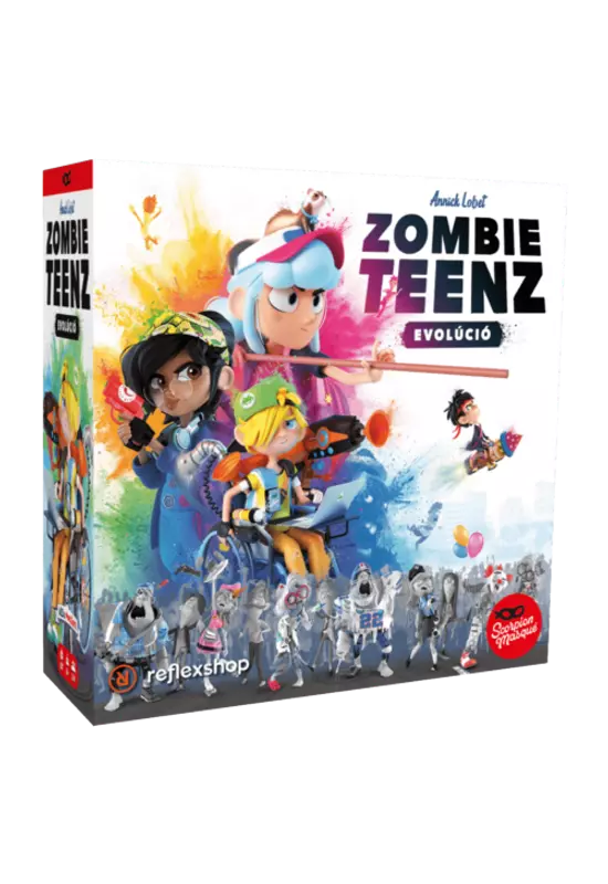 Le Scorpion Masqué Zombie Teenz: Evolúció társasjáték
